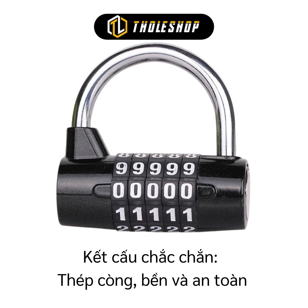 [SGD] Khóa Mật Mã - Ổ Khóa 5 Chữ Số Chống Trộm, Đảm Bảo An Toàn Cho Nhà Cửa, Vali 5334