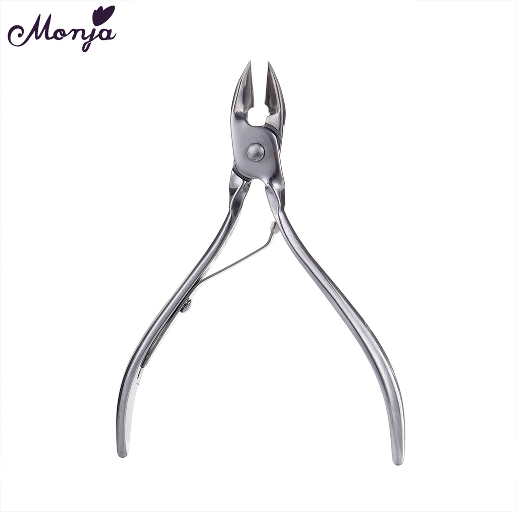 MONJA [Hàng mới về] Kềm cắt móng tay bằng thép không gỉ an toàn chất lượng cao
