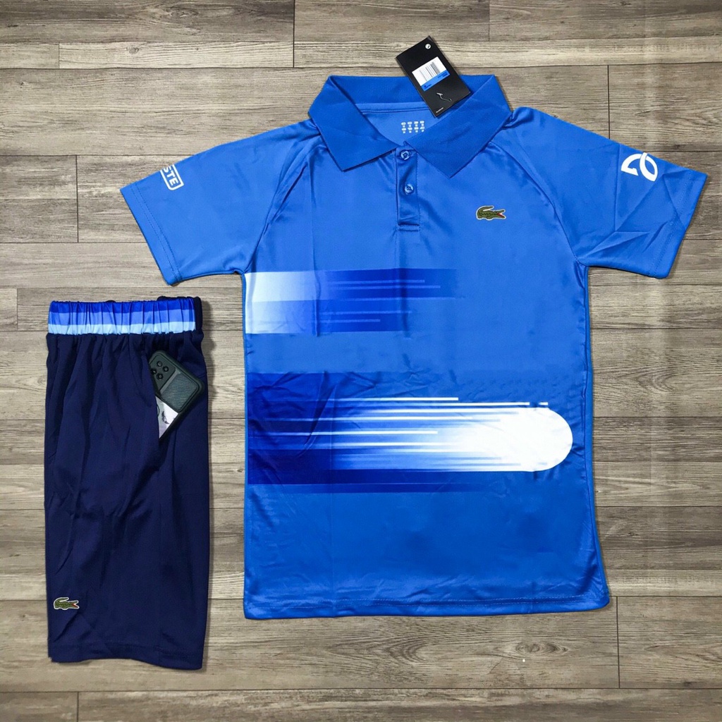 QUẦN ÁO THỂ THAO-QUẦN ÁO TENNIS-VẢI UMI THÁI-CHUẨN MẪU THI ĐẤU