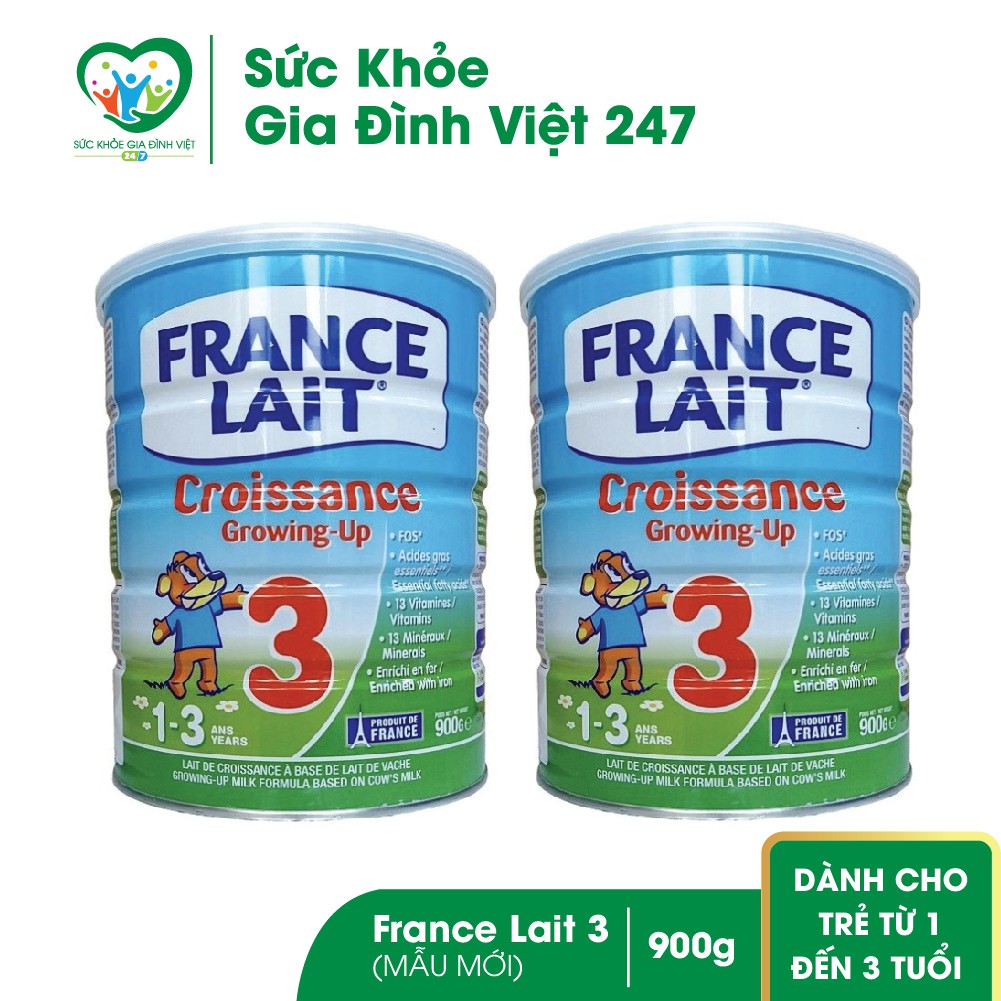 Sữa France Lait số 3 - Dòng sữa nội địa Pháp (900g)