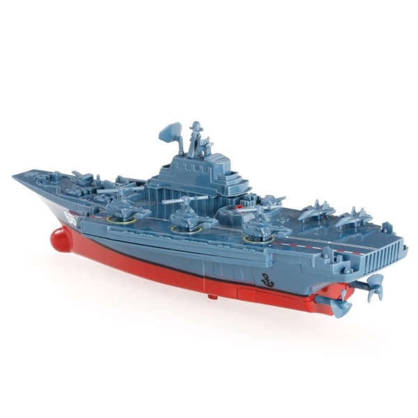 Hb-Đồ chơi mô hình tàu chiến hạm điều khiển từ xa mini chống nước 2.4G