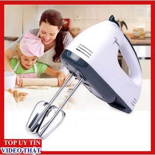 Máy đánh trứng cầm tay đa năng 7 tốc độ công suất 180w