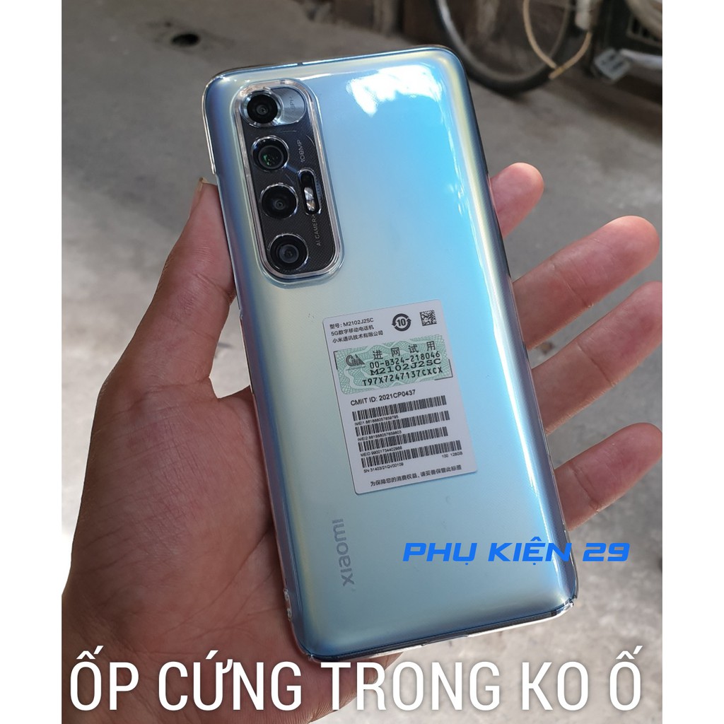 [Xiaomi Mi 10S/ 10 Ultra] Ốp cứng trong suốt không ố màu Pudini