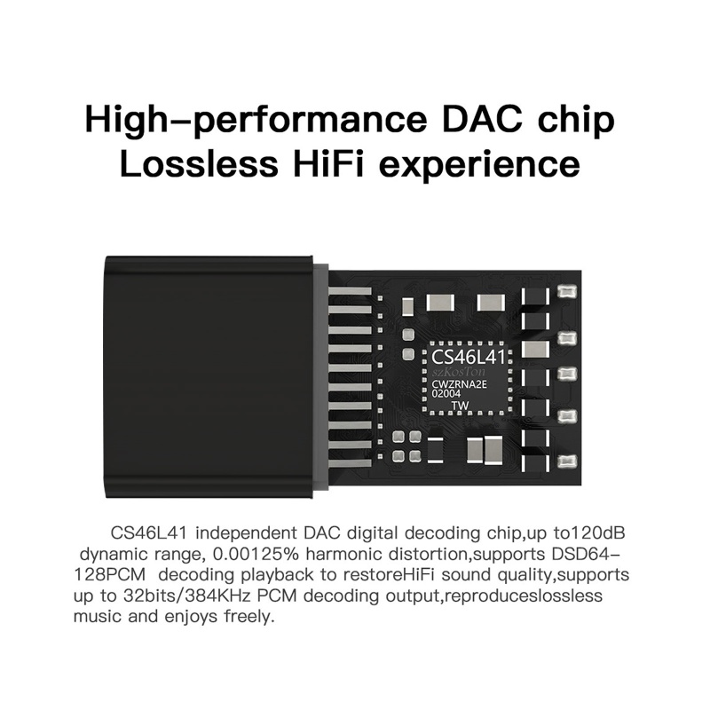 Cáp Chuyển Đổi Type C Sang 3.5mm ALC5686 HIFI Chuyên Dụng Chất Lượng Cao