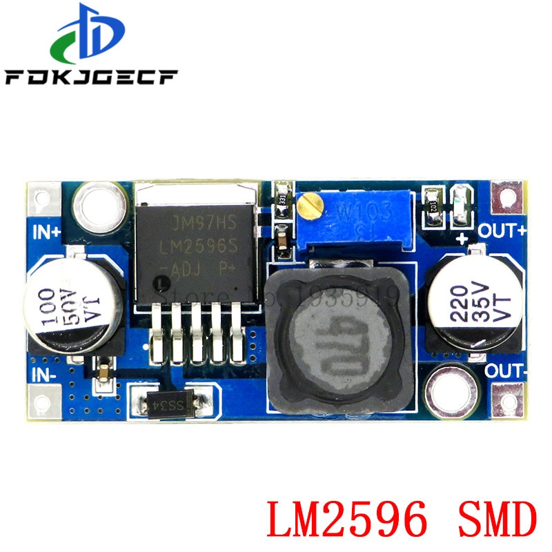 Mô Đun Hạ Áp Lm2596 Lm2596Hvs Dc-Dc 3a 24v 12v 5v 3v