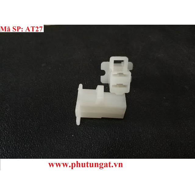 Nhựa đầu Đực 2P 6.3 có lưỡi - AT27