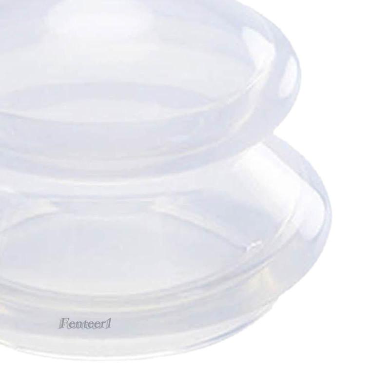 Set 3 Cốc Giác Hơi Silicone Cho Vai Và Cánh Tay / Cơ Thể Fenteer1
