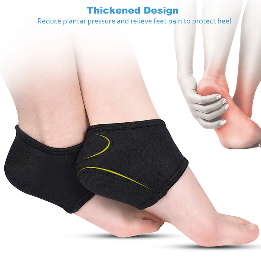Set 2 Đôi Vớ Chân Hỗ Trợ Giảm Đau Gót Chân Dành Cho Nam Và Nữ