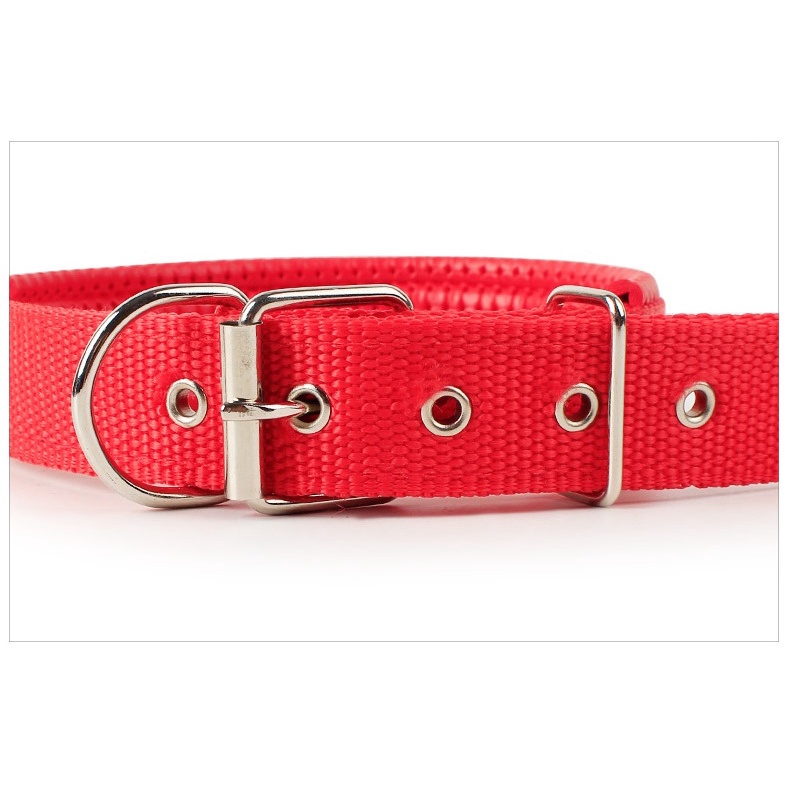 Vòng Cổ Cho Chó Mèo - Chất Liệu Vải Dù Chắc Chắn Kèm Lớp Lót Da Mềm Mại