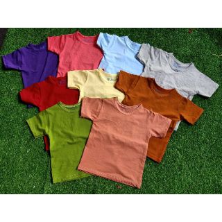 Set 5 áo thun cổ tròn cho bé trai bé gái