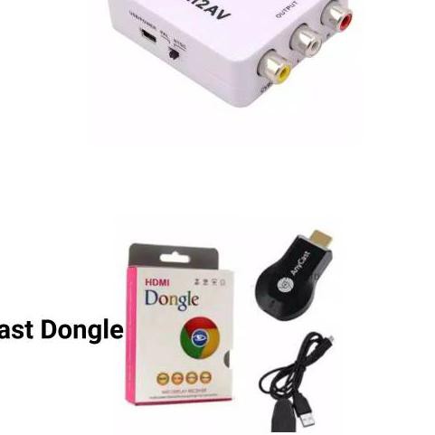 Bộ Chuyển Đổi Hdmi Dongle Anycast Wifi Không Dây / Chromecast Hdmi Sang Av Rca