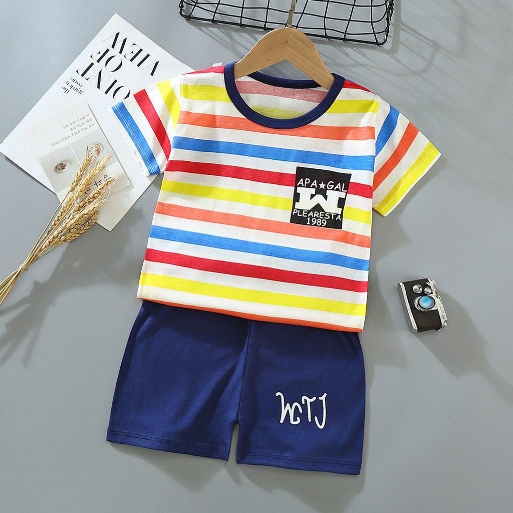 Bộ Quần Áo Ngắn Tay Cho Bé