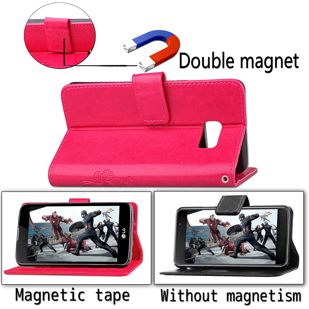 Bao da PU thiết kế hoa văn họa tiết nổi dành cho Samsung Galaxy S6 S7 S8 S9 S10Edge Plus | BigBuy360 - bigbuy360.vn