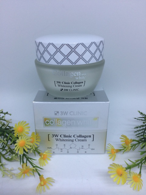 KEM DƯỠNG TRẮNG DA 3W CLINIC COLLAGEN WHITENING CREAM | WebRaoVat - webraovat.net.vn