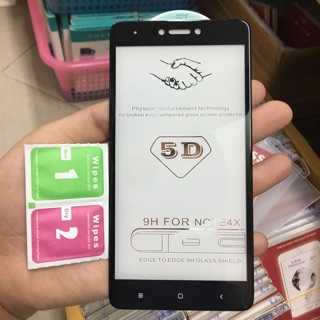 Kính cường lực 5D xịn Xiaomi Redmi Note 4X Full keo màn hình