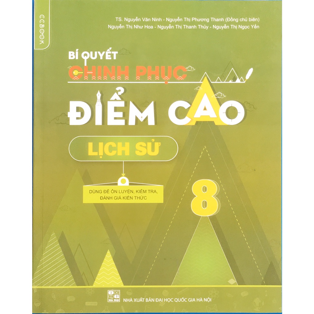 Sách - Bí quyết chinh phục điểm cao Lịch Sử lớp 8