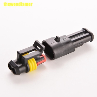 Bộ 5 Đầu Nối Dây Điện 2 Chiều Chống Nước Cho Xe Hơi