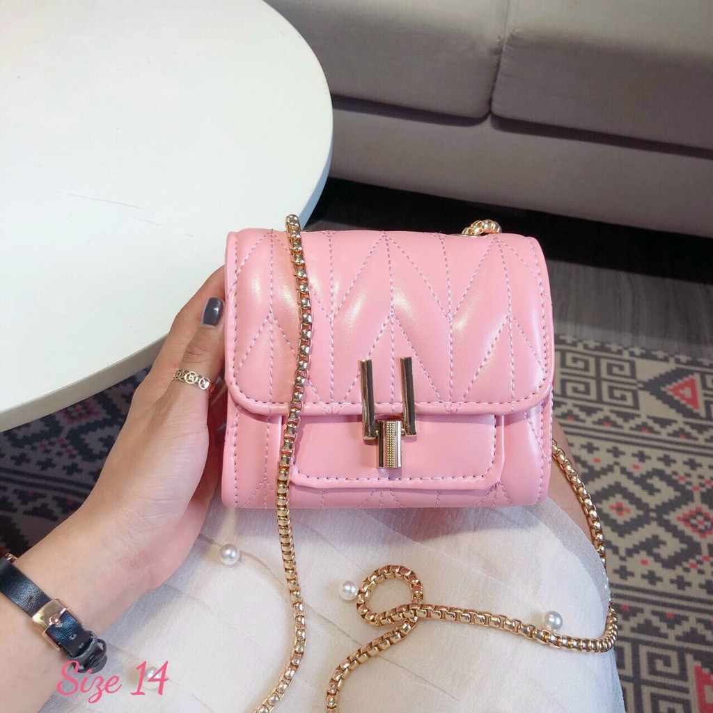 Túi đeo chéo trần trám bút chì nhiều ngăn - T004 | BigBuy360 - bigbuy360.vn
