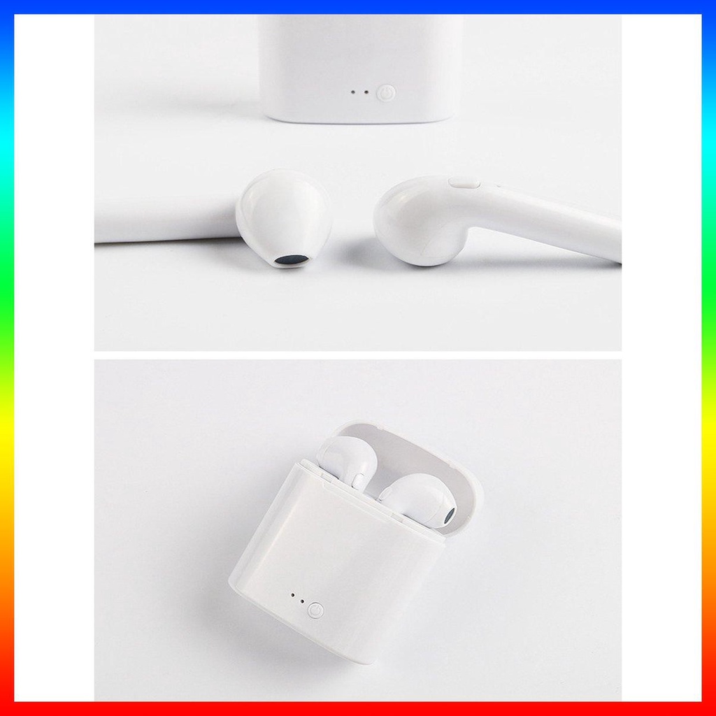 Tai Nghe Không Dây i7 Điều Khiển Bằng Giọng Nói Thông Minh Cảm Ứng Âm Thanh Stereo
