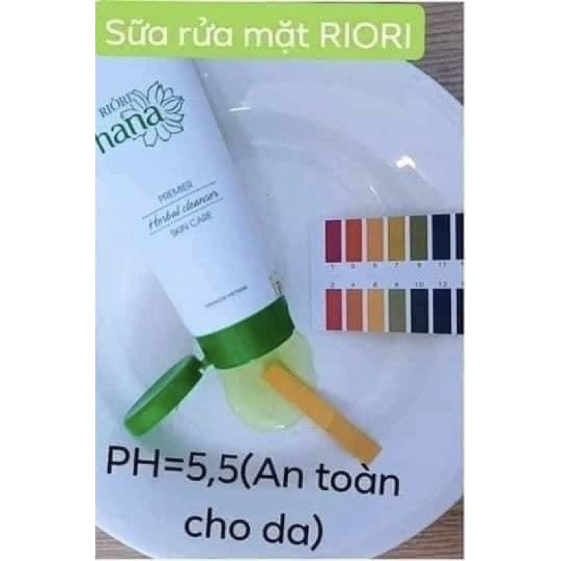 Sữa rửa mặt Riori Hana 120g