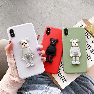 Samsung Galaxy J4 J6 Plus Prime 3D Case Violent bear Silicone Soft Cover