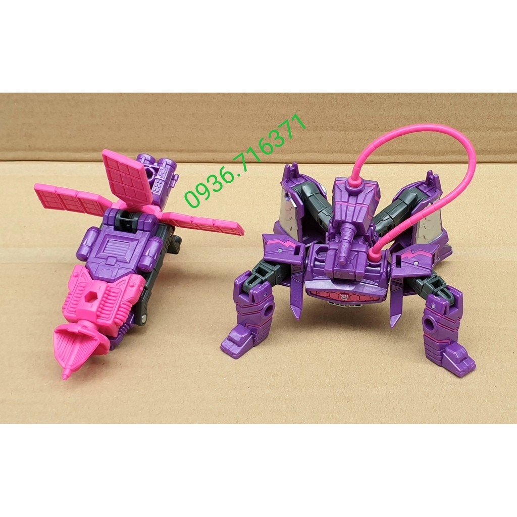 Robot biến hình màu tím nhiều bước Transformer - Hasbro (Mỹ)