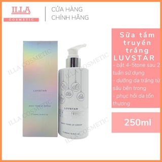 Sữa tắm truyền trắng LUVSTAR body toner up cream Hàn Quốc 250ml