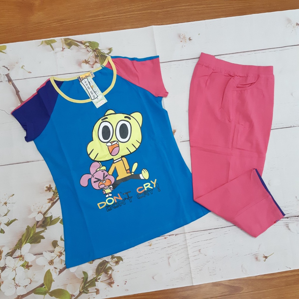 Sale Shock bộ mặc nhà trang trí ngộ nghĩnh Gia Hồi