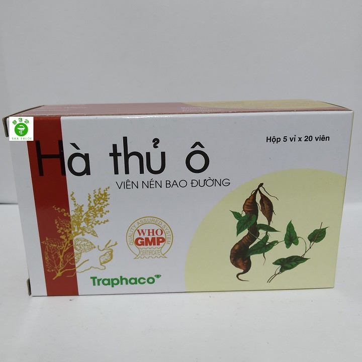 Viên Hà Thủ Ô Traphaco hộp 100 viên