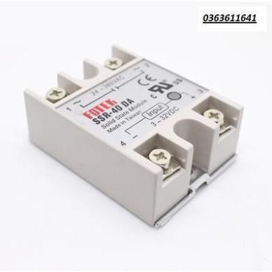 [Giá gốc] Rơ  le bán dẫn, Solid State Module SSR - 40DA 40VA 40AA ( Relay Rơ le bán dẫn ) Fotek