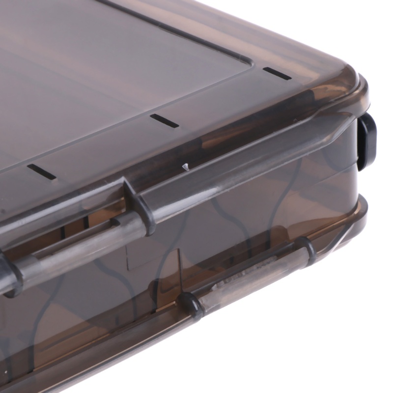 Hộp Đựng Móc Câu Cá Hình Chữ V 14 Ngăn Tiện Lợi