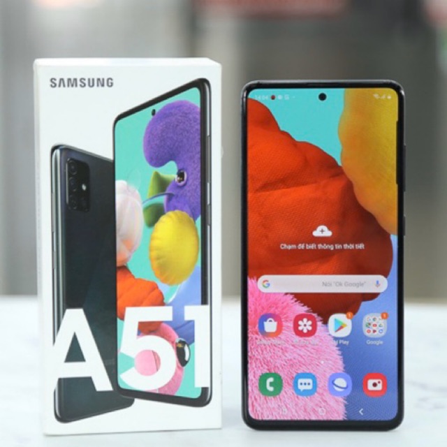 Điện thoại Samsung A51 Nguyên Chính hãng Việt Nam Bảo Hành 12 Tháng