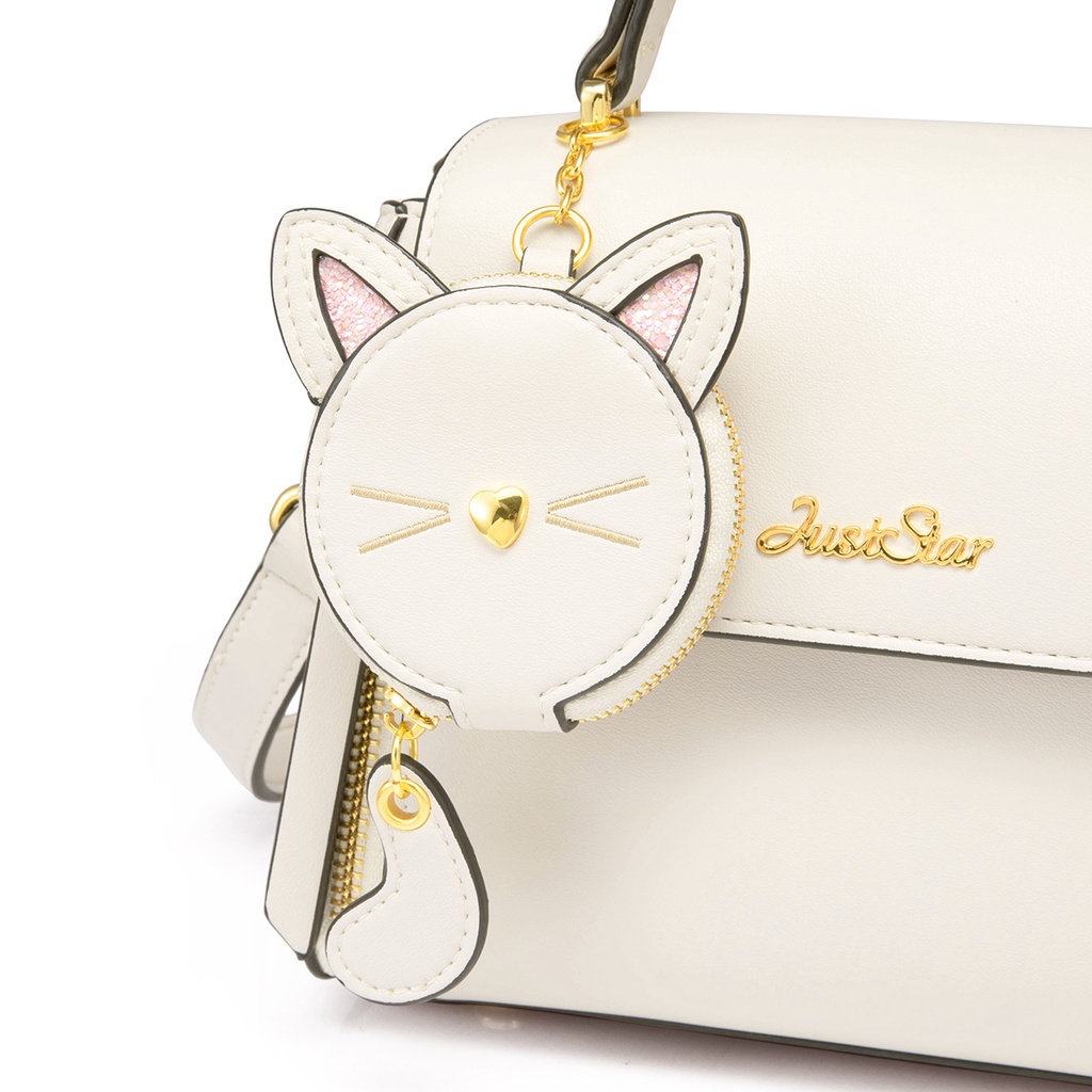 Túi xách nữ dễ thương Just Star charm ví mèo ViAnh Store 172902 172145