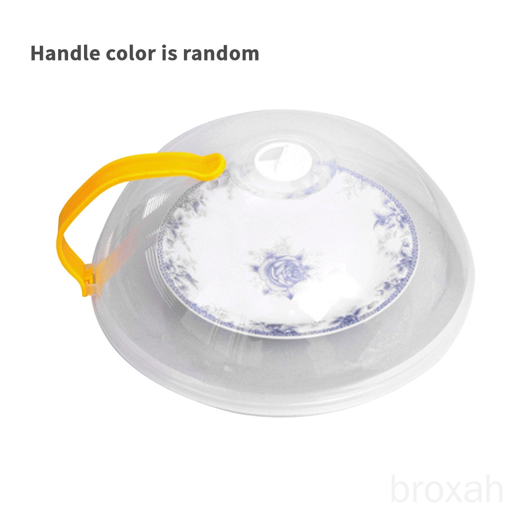 Nắp đậy thức ăn bằng nhựa PP trong suốt chống văng có tay cầm