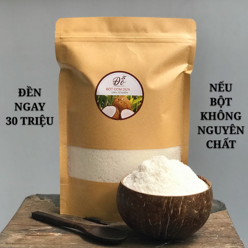 100G; 250G bột cơm dừa Handmade nguyên chất