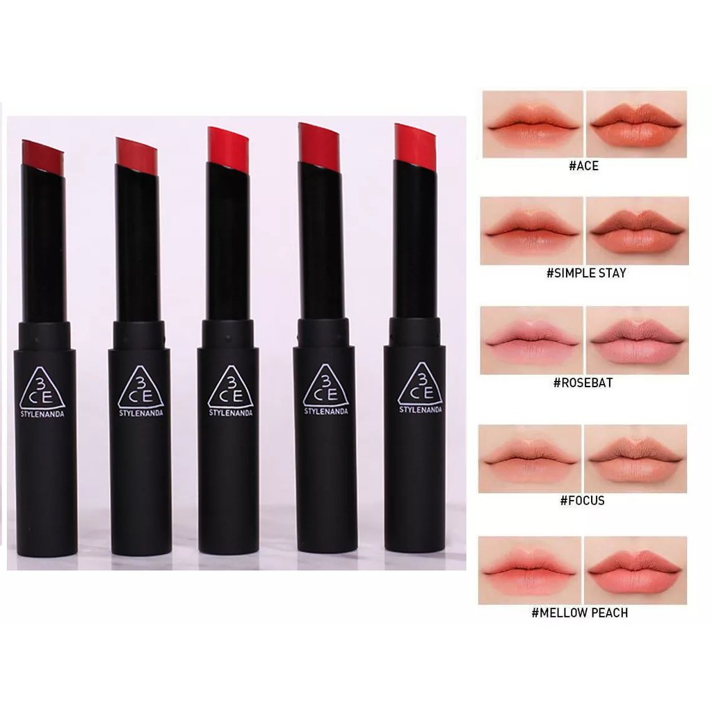 [CHÍNH HÃNG] - [FREESHIP]-Son 3CE SLIM VELVET LIP COLOR (Mood for Blossom)