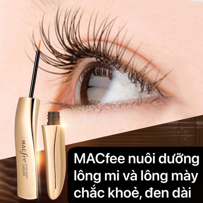 Serum kích mọc lông mi MACfee chứa thành phần thảo mộc hỗ trợ làm dày và dài mi sau 4 tuần sử dụng | BigBuy360 - bigbuy360.vn