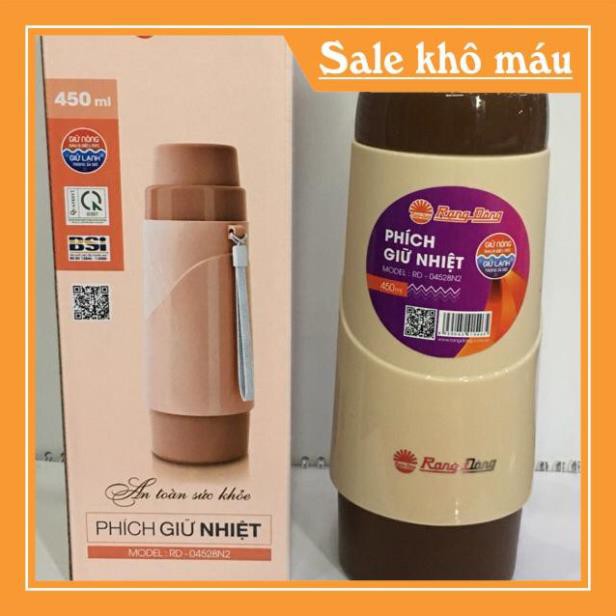 [Sỉ Giá Tốt Nhất] Phích Nước Rạng Đông 450ml Nhỏ Gọn Tiện Lợi