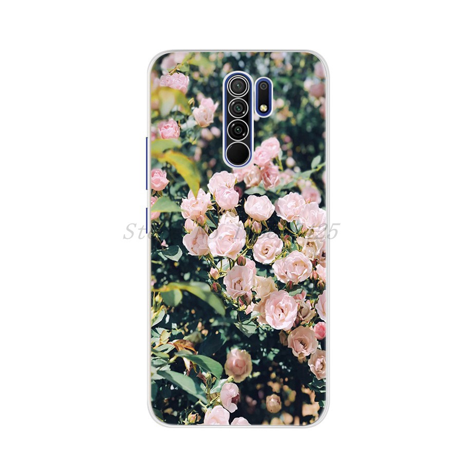 Xiaomi Redmi 9 Case Clear Silicone TPU Printed Back Cover Xiomi Redmi 9 Redmi9 Cartoon Soft Phone Protective Case