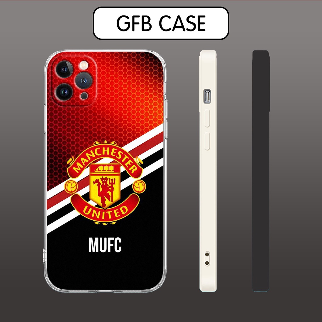 Ốp lưng logo manchester united ba sọc chéo giữa ốp pro 13 11 12 promax 7 8 plus xs X Xr  ART20227028