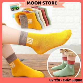 Set 10 đôi tất cổ cao số 19 cho bé yêu 0-8 tuổi