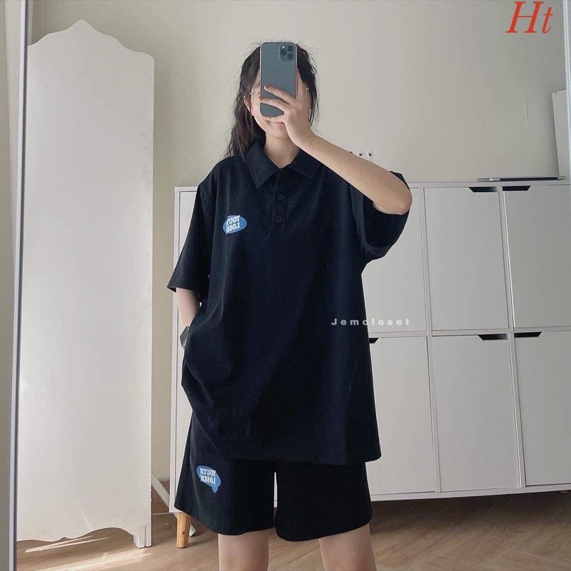 Bộ đùi logo mác xanh H2B877