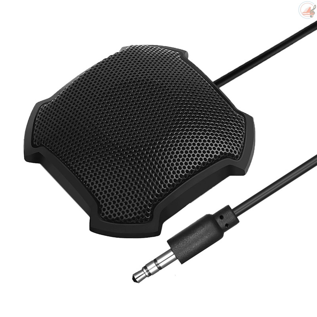 ✍H H✔Micro để bàn 3.5mm xoay 360 độ° Micro thu âm đa hướng có dây cho máy tính/Laptop | BigBuy360 - bigbuy360.vn