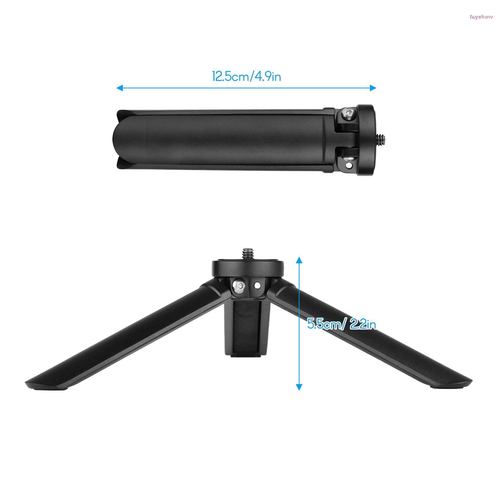 Giá Đỡ Ba Chân Mini Bằng Kim Loại 1 / 4 Inch Cho Feiyu G5 / G6 / G6 Max / Vimble 2s / Vlog Pocket Zhiyun Crane 2 / 4