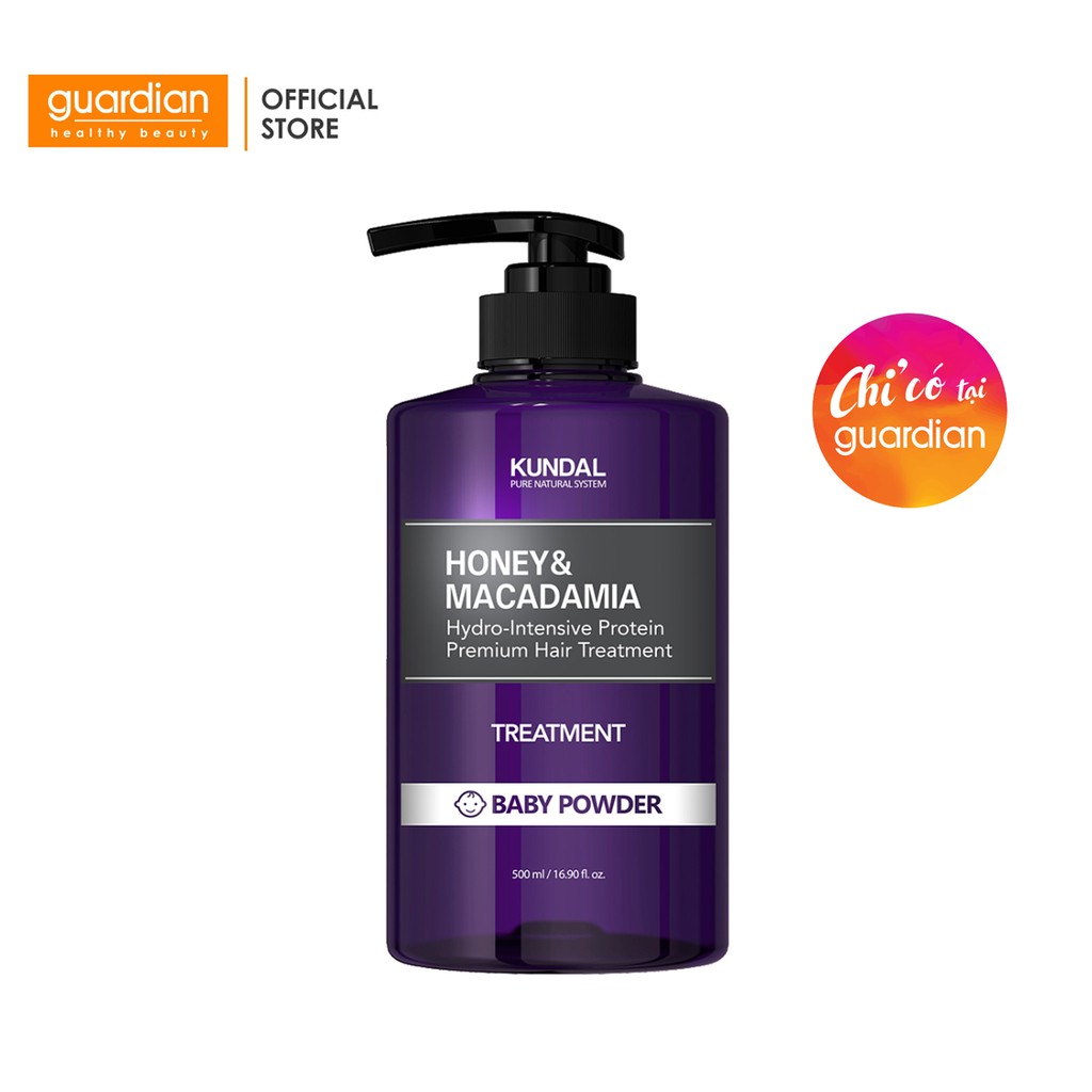  sản phẩm dưỡng ủ tóc Kundal Honey & Macadamia hương Baby Powder  500ml | BigBuy360 - bigbuy360.vn