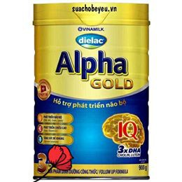 Sữa Dielac Alpha Gold IQ step 3 - 900g mẫu mới