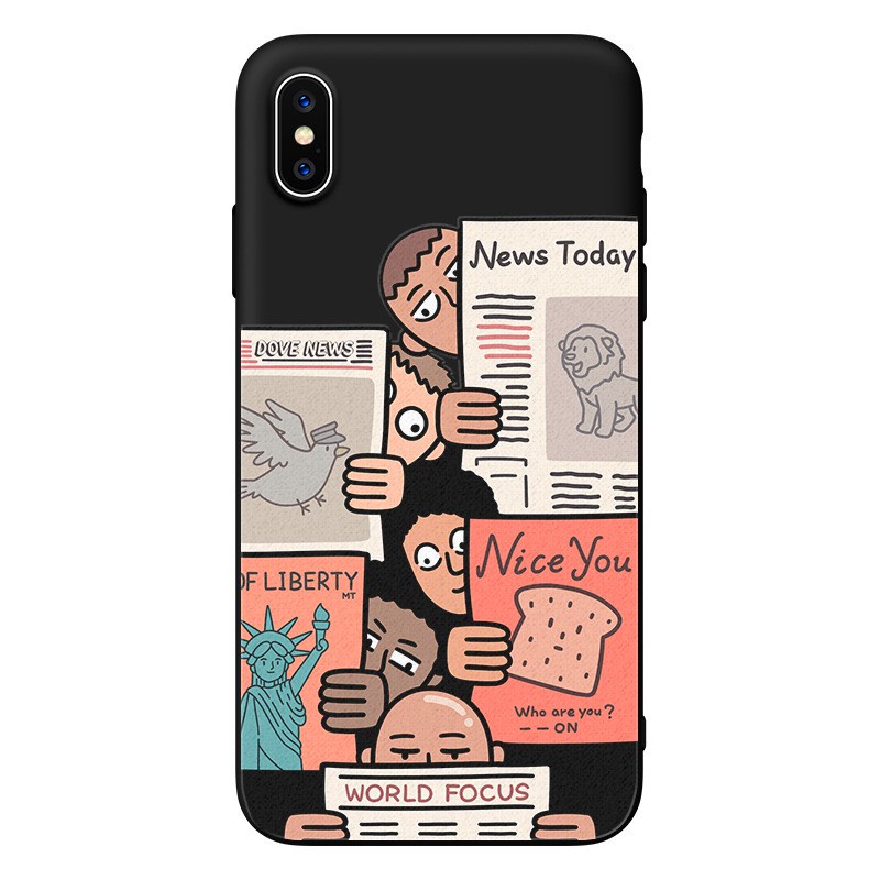 Ốp Điện Thoại Silicon Trong Suốt Cho iPhone13mini/12/12pro/11promax/x/xs/xr/xsmax6/6s/6plus/7/8/se2/7p