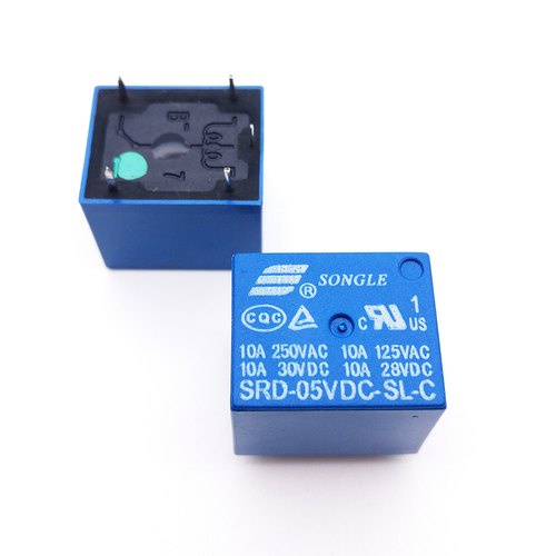 Relay 5v Songle loại 5 chân, rờ le 5v dòng 10A.