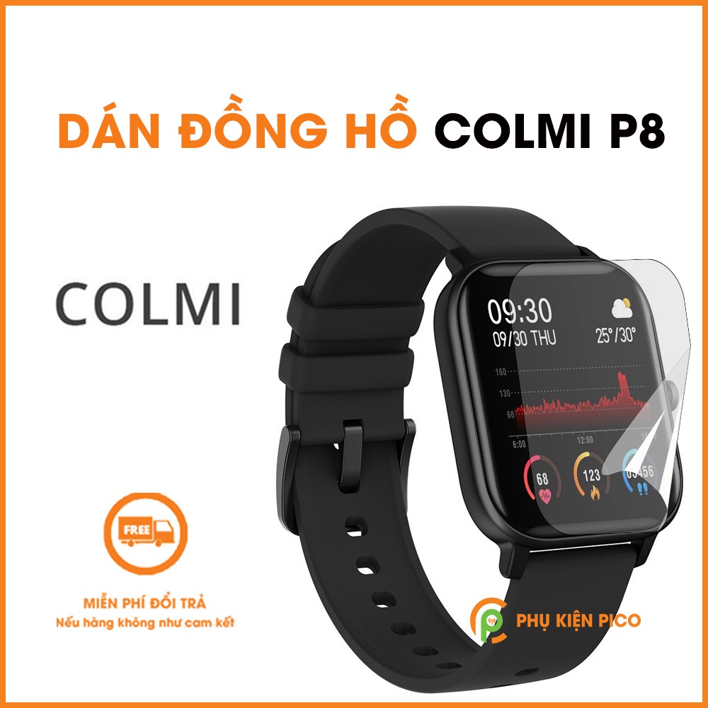 Dán màn hình đồng hồ Colmi P8 PPF cao cấp dẻo trong suốt