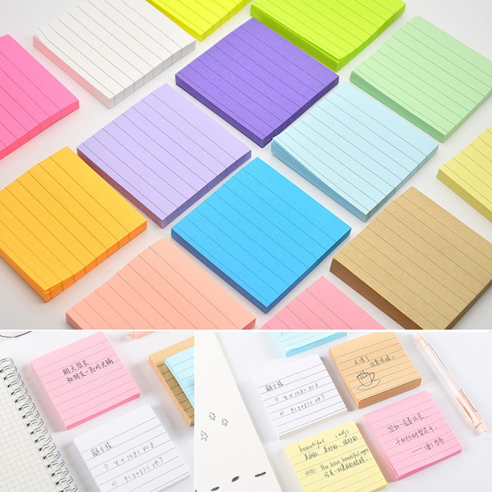 PISTA Giấy Dán Ghi Chú Nhiều Màu Sắc